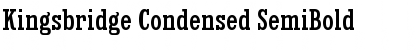 Download Kingsbridge Condensed SemiBold Font Title Preview