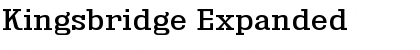 Download Kingsbridge Expanded Font Title Preview