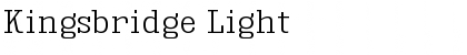 Download Kingsbridge Light Font Title Preview