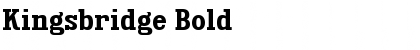 Download Kingsbridge Bold Font Title Preview