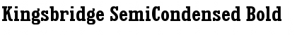 Download Kingsbridge SemiCondensed Bold Font Title Preview