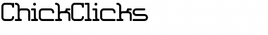 Download ChickClicks Regular Font Title Preview