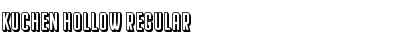 Download Kuchen Hollow Regular Font Title Preview