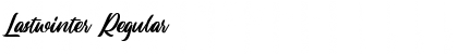 Download Lastwinter Regular Font Title Preview
