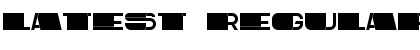Download Latest Regular Font Title Preview