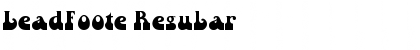 Download LeadFoote Regular Font Title Preview