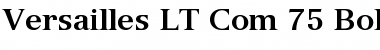 Download Versailles LT Com 75 Bold Font Title Preview