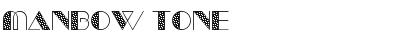 Download Manbow Tone Font Title Preview