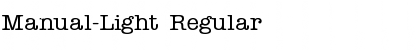 Download Manual-Light Regular Font Title Preview