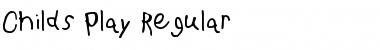 Download Childs Play Regular Font Title Preview