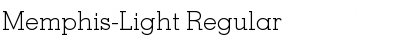 Download Memphis-Light Regular Font