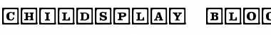 Download ChildsPlay BlocksLine Regular Font Title Preview