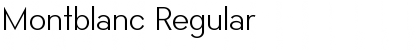 Download Montblanc Regular Font