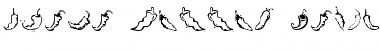 Download Chili Pepper Dingbats Regular Font Title Preview