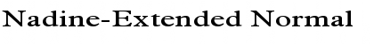 Download Nadine-Extended Normal Font