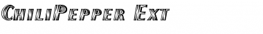 Download ChiliPepper-Ext Regular Font Title Preview