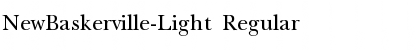 Download NewBaskerville-Light Font