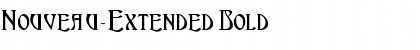 Download Nouveau-Extended Bold Font Title Preview