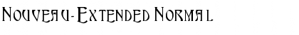 Download Nouveau-Extended Normal Font Title Preview