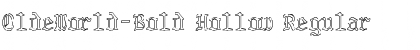 Download OldeWorld-Bold Hollow Regular Font Title Preview