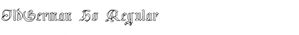 Download OldGerman Ho Regular Font Title Preview