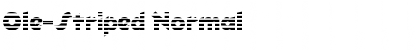 Download Ole-Striped Normal Font Title Preview
