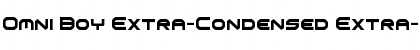 Download Omni Boy Extra-Condensed Extra-Condensed Font Title Preview