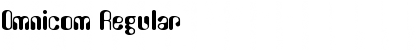 Download Omnicom Regular Font Title Preview