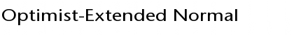 Download Optimist-Extended Normal Font Title Preview