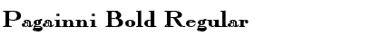 Download Pagainni Bold Regular Font