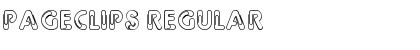 Download PageClips Regular Font Title Preview