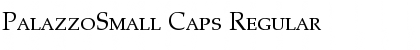 Download PalazzoSmall Caps Regular Font