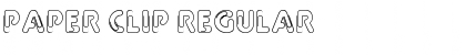 Download Paper Clip Regular Font Title Preview