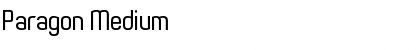 Download Paragon Medium Font Title Preview