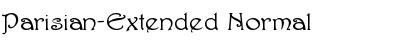 Download Parisian-Extended Normal Font Title Preview
