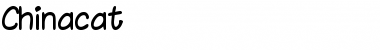 Download Chinacat Regular Font Title Preview