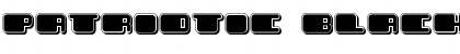 Download Patriotic Black Regular Font Title Preview