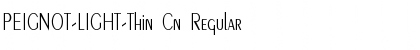 Download PEIGNOT-LIGHT-Thin Cn Regular Font Title Preview