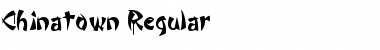 Download Chinatown Regular Font Title Preview