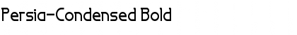 Download Persia-Condensed Bold Font Title Preview