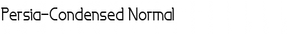 Download Persia-Condensed Normal Font Title Preview