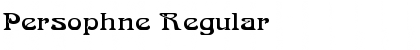 Download Persophne Regular Font Title Preview