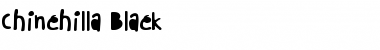 Download Chinchilla Black Regular Font Title Preview