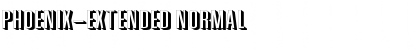 Download Phoenix-Extended Normal Font Title Preview