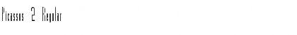 Download Picassos 2 Regular Font Title Preview