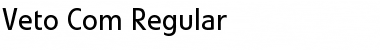 Download Veto Com Regular Font Title Preview