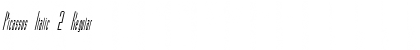 Download Picassos Italic 2 Regular Font Title Preview