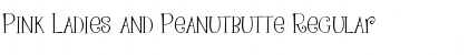 Download Pink Ladies and Peanutbutte Regular Font Title Preview