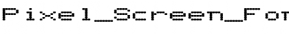 Download Pixel_Screen_Font-Light Ex Regular Font Title Preview