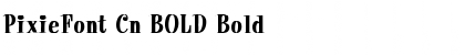 Download PixieFont Cn BOLD Bold Font Title Preview